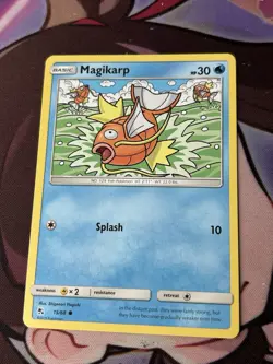 Magikarp 15/68 Common Hidden Fates Pokemon Card - Image 1