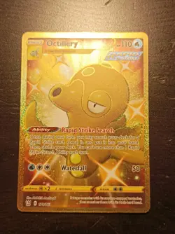 Octillery Gold Hyperare 178/163 Battle Styles Pokemon Card TCG - Image 2