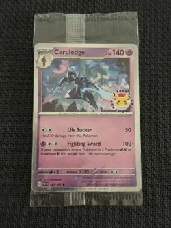 Ceruledge (Pokemon Day 2024 Promo) Sealed 040/091 NM - Image 1