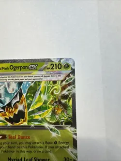 Pokemon Teal Mask Ogerpon ex 025/167 Sv06: Twilight Masquerade Holo Near Mint - Image 3