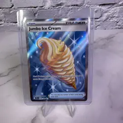 Jumbo Ice Cream Trainer 109/086 Chaos Rising Full Art Pokemon TCG - NM/Mint ✅ - Image 3