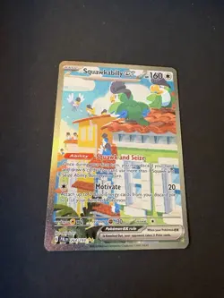 The Pokemon Company Squawkabilly ex 264/193 Paldea Evolved Full Art Holo UR EN - Image 1