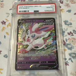 Pokemon TCG Sylveon V PSA 10 Chinese - Image 1