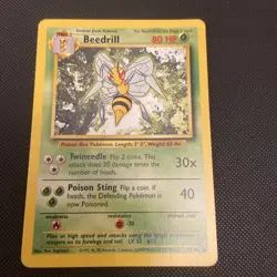 Beedrill 017/102 Base Set; Pokemon - Image 1
