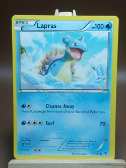 2013 Pokemon Plasma Blast - 17/101 Lapras Regular - HP - Image 1