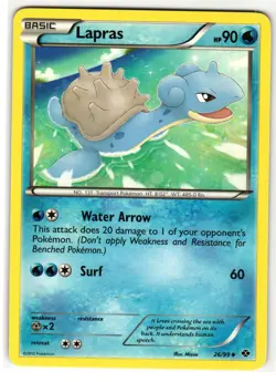 LAPRAS 26/99 NEXT DESTINIES ENGLISH POKEMON TCG - Image 1
