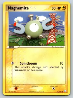 Magnemite 66/109 Common Team Rocket Returns Pokemon Moderately Played - Image 1