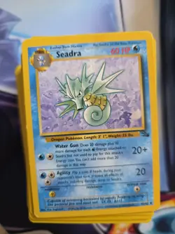 Pokemon TCG Vintage Fossil 50+ Mixed Card Lot Seadra - Image 1