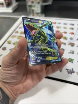 Pokemon TCG Rayquaza EX Holo Ultra Rare XY Roaring Skies 104/108 - Image 4