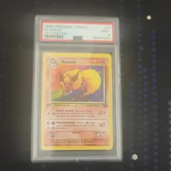 Pokemon 1ST EDITION JUNGLE FLAREON NON-HOLO RARE PSA 9 MINT #19 #68474031 - Image 1
