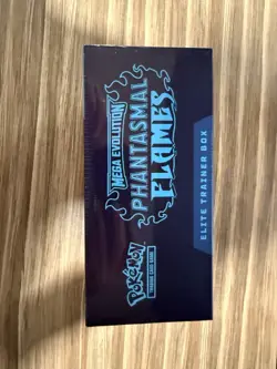 Pokemon TCG Mega Evolutions Phantasmal Flames Elite Trainer Box FACTORY SEALED - Image 3