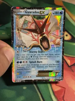 Shiny Gyarados EX XY106 Pokemon TCG Black Star Promo Ultra Rare Holo HP - Image 3