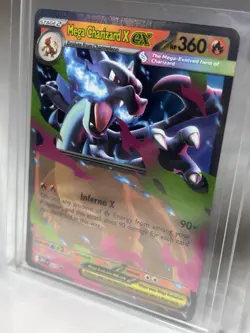 Pokemon TCG Mega Charizard X EX 029 Mega Evolution Black Star Promo (MEP 029) - Image 2