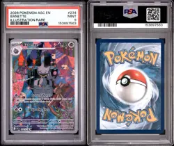 2026 POKEMON ASC EN-ASCENDED HEROES ILLUSTRATION RARE #234 BANETTE PSA 9 - Image 3