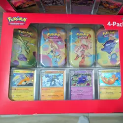 Pokemon TCG - Scarlet & Violet 151 Mini Tin 4-Pack Sam’s Club New/Sealed (2x) - Image 2