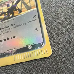 Umbreon Reverse Holo EX Sandstorm Pokemon NM #24/100 - Image 3