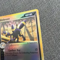 Umbreon Reverse Holo EX Sandstorm Pokemon NM #24/100 - Image 4