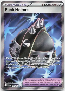 Punk Helmet 121/094 Ultra Rare Phantasmal Flames Pokemon Near Mint - Image 1