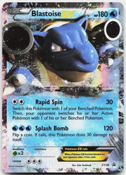 Blastoise EX XY30 Holo Promo XY Promo Pokemon Lightly Played - Image 1