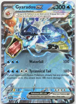 Gyarados ex 045/198 Double Rare Scarlet & Violet Pokemon Near Mint - Image 1