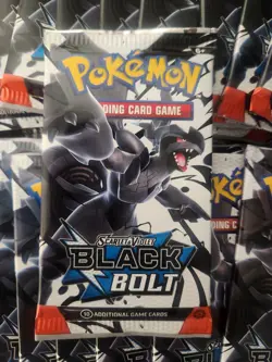 LOT OF 20! Black Bolt Booster Packs - Scarlet & Violet Pokemon English Sealed - Image 1