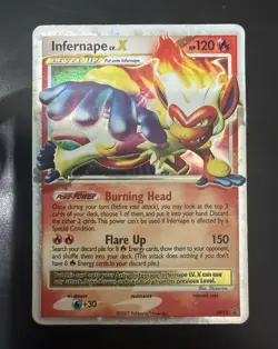 Infernape LV.X DP10 Diamond and Pearl Holo Promo - Image 1