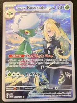 The Pokemon Company Cynthia's Roserade 184/182 Secret Rare Full Art Holo Eng - Image 1