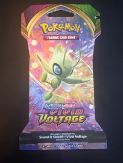 Pokemon Sword & Shield Vivid Voltage Sleeved Booster Pack sealed (random art) - Image 3