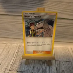 Pokemon TCG Hidden Fates Holo Brocks Training 55/68 - Image 2