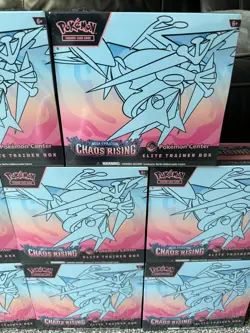 8 x New Sealed Pokemon Chaos Rising - Pokemon Center Elite Trainer Box ETB - x 8 - Image 4