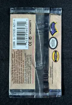 Pokemon - FOSSIL - Booster pack - Lapras Artwork *EMPTY WRAPPER* VINTAGE 1996 - Image 2