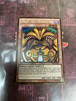 Yugioh - Exodia the Forbidden One 1st Edition PGL2-EN026 ULTRA NM X1 - Image 1