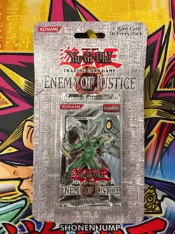 Yugioh Enemy of Justice 1st Edition Blister x1 - Image 1