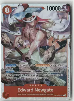 Edward.Newgate SR OP16-003 OP16 - The Time of Battle ENGLISH NM - Image 1