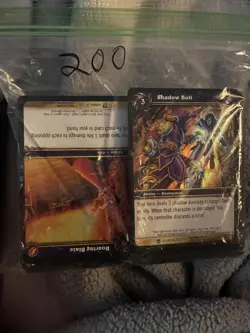 Lot of 856 World of Warcraft TCG Cards Box #2 - Image 1