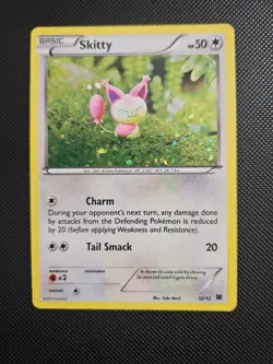 McDonald's Skitty 12/12 Promo Pokemon Card 2015 - Image 1