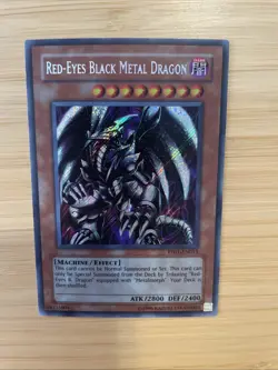 PP01-EN015 Red-Eyes Black Metal Dragon Secret Rare LP NM Yugioh Card - Image 5