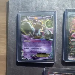 Pokemon TCG Hoopa EX & Latias EX & Mewtwo EX Foil Card Lot - 3 - Image 2