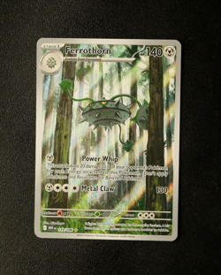 Pokemon Card - Ferrothorn 149/086 White Flare English - Illustration Rare - NM ⭐ - Image 1