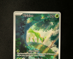Pokemon Card - Virizion 095/086 - White Flare English - Illustration Rare - NM ⭐ - Image 2