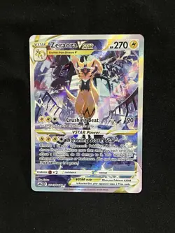 Zeraora VSTAR GG43/GG70 Full Art Ultra Rare Card Pokemon Crown Zenith - Image 1