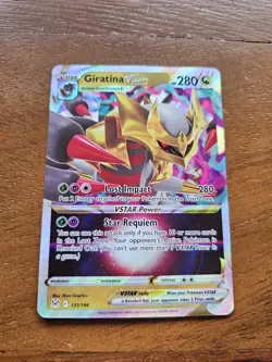 Giratina VSTAR 131/196 Lost Origin Pokemon TCG Card Ultra Rare - Image 3