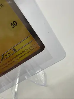 Pikachu 025/165 Holo Pokemon Card Holiday Snowflake Stamp Sealed - Image 4