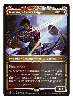 MTG - Showcase Raiyuu, Storm's Edge - Rare - Kamigawa: Neon Dynasty (NEO) - M/NM - Image 1