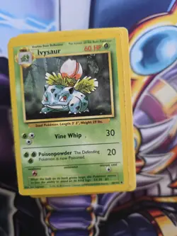 Pokemon TCG Vintage Base Set 50+ Mixed Card Lot Ivysaur - Image 1