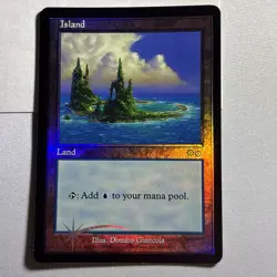 MTG Foil Island Arena Promo 2 Of 2 Urza’s Saga - Image 3