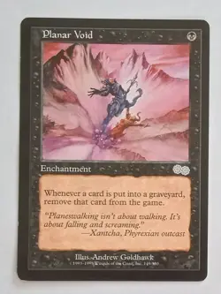Magic MTG - Planar Void - Urza's Saga - LP - Image 1