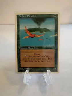 Birds of Paradise MTG Core Set 4th Edition Regular (Z) - Image 1