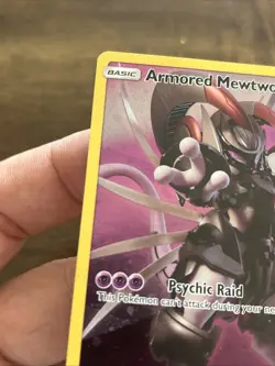 The Pokemon Company Armored Mewtwo SM228 Promo Holo Basic 120 HP English Card - Image 3