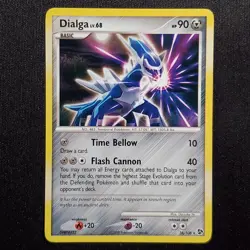 Dialga 16/106 Rare Great Encounters Pokemon Moderately Played - Image 1